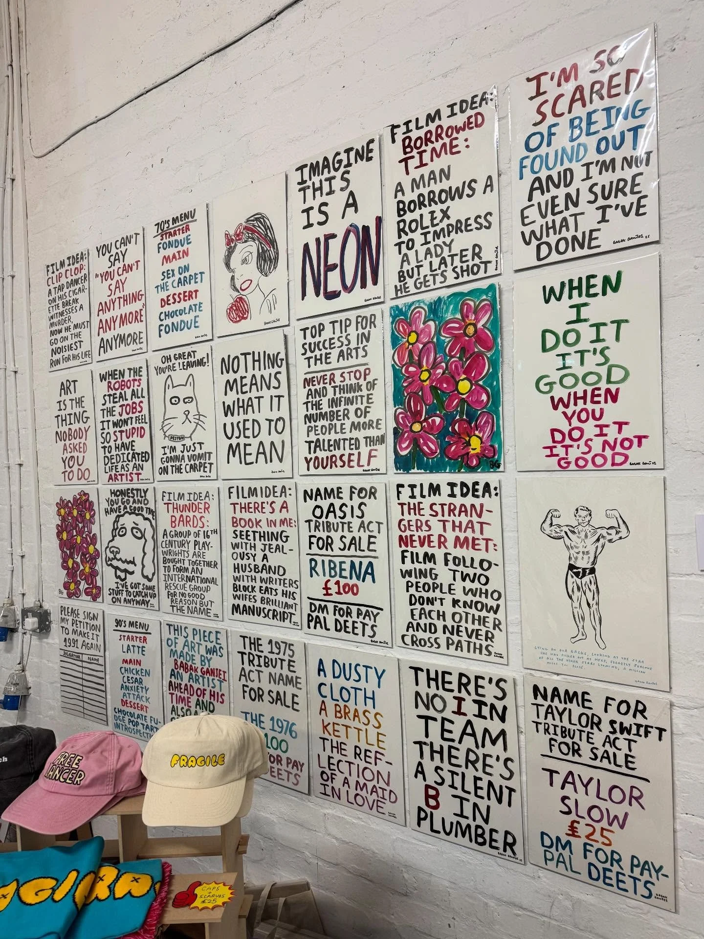 Thanks to everyone who came to @diyartmarket and tried to help me reach my targets. We didn&rsquo;t come close, but isn&rsquo;t the joy in life to fail at every hurdle?