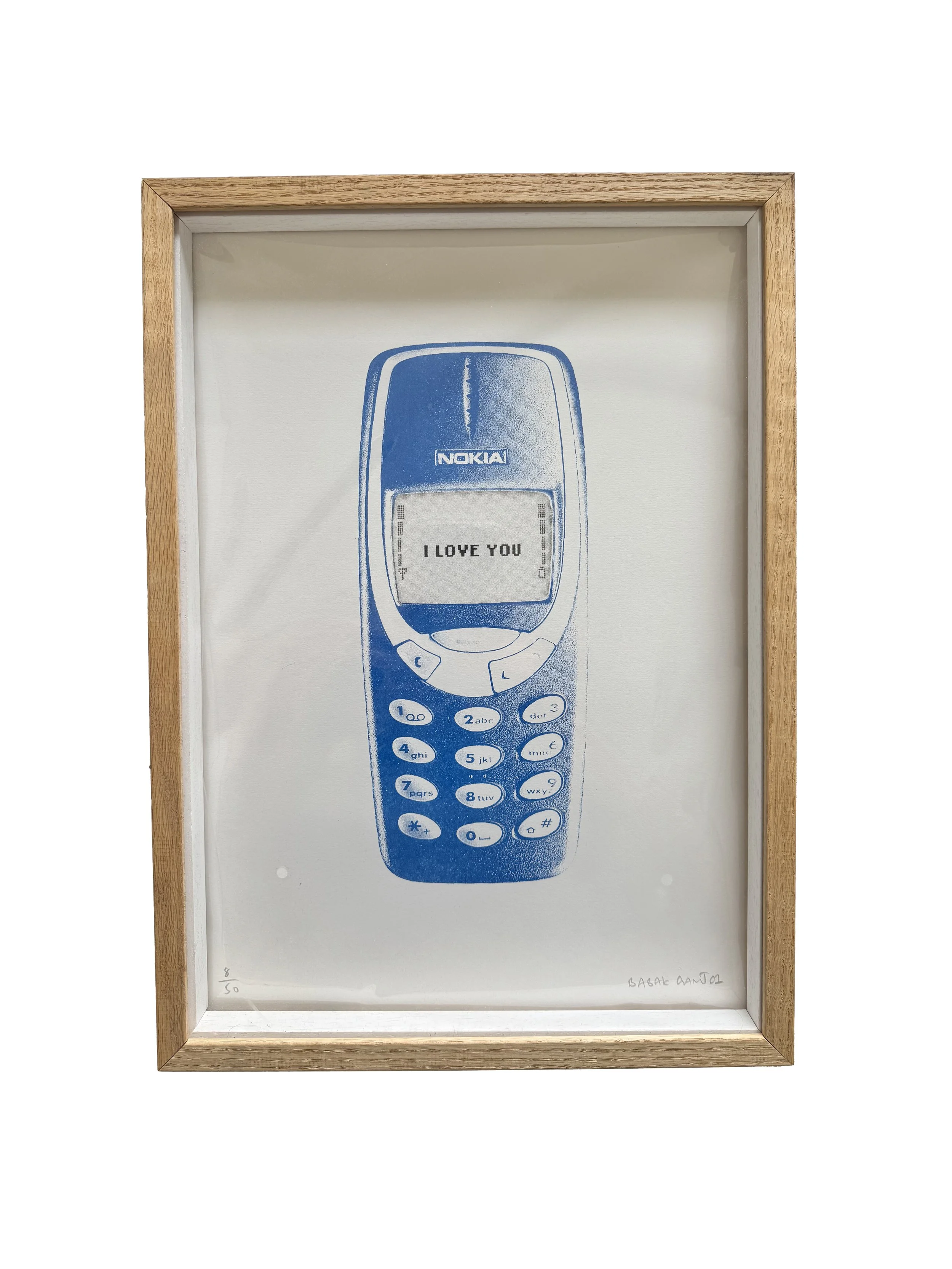LOVE YOU NOKIA FRAMED.jpg