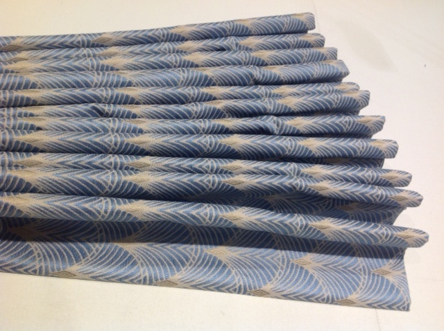 Pleated to pattern