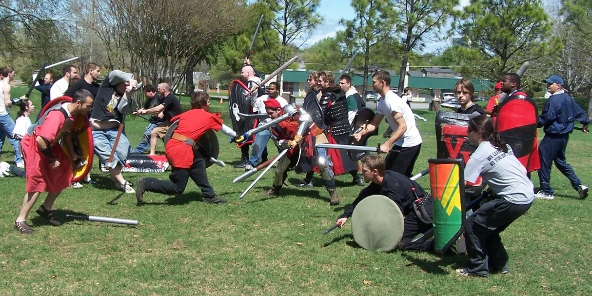 Combative Arts using safe realistic replicas