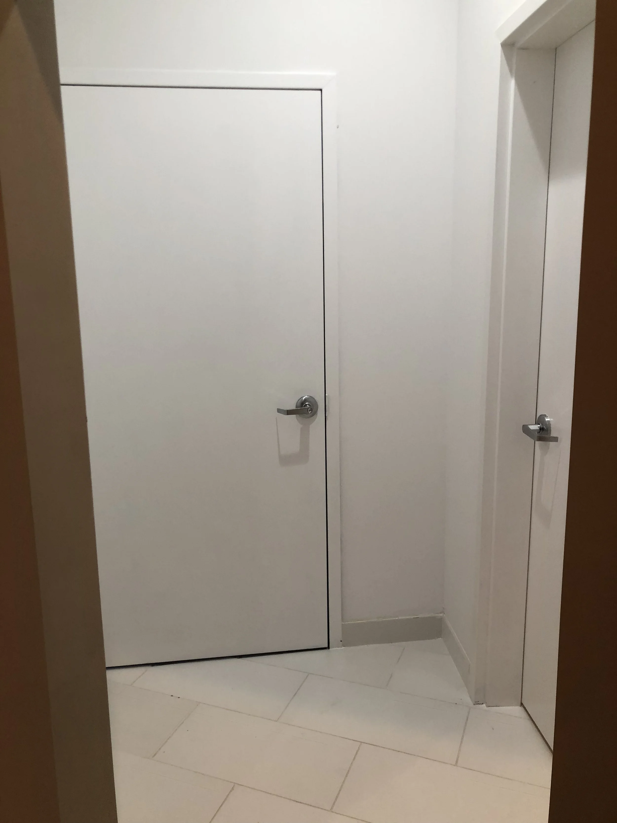 Construction - adding bathroom access