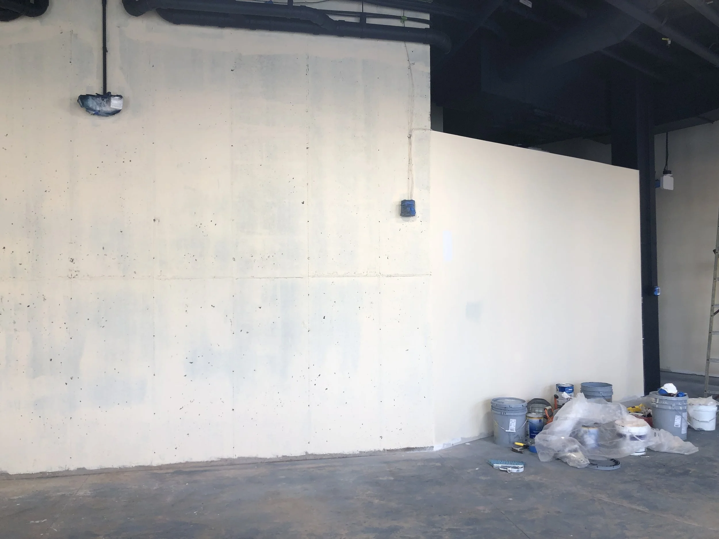 Painting - After the first coat of paint