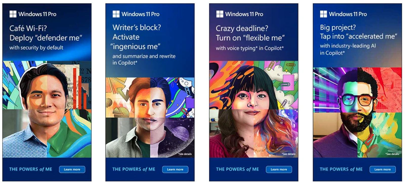 Windows 11 Pro (Copilot) – Display Banners