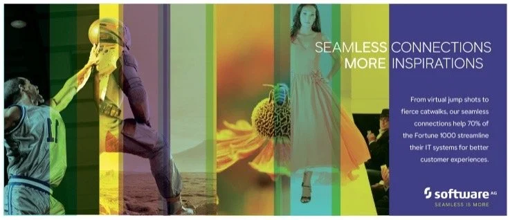 Software AG "Seamless is More" – Outdoor, Web, Banner
