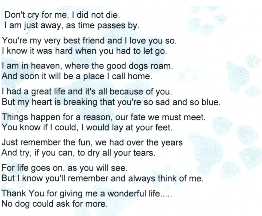 Poem For Doris
