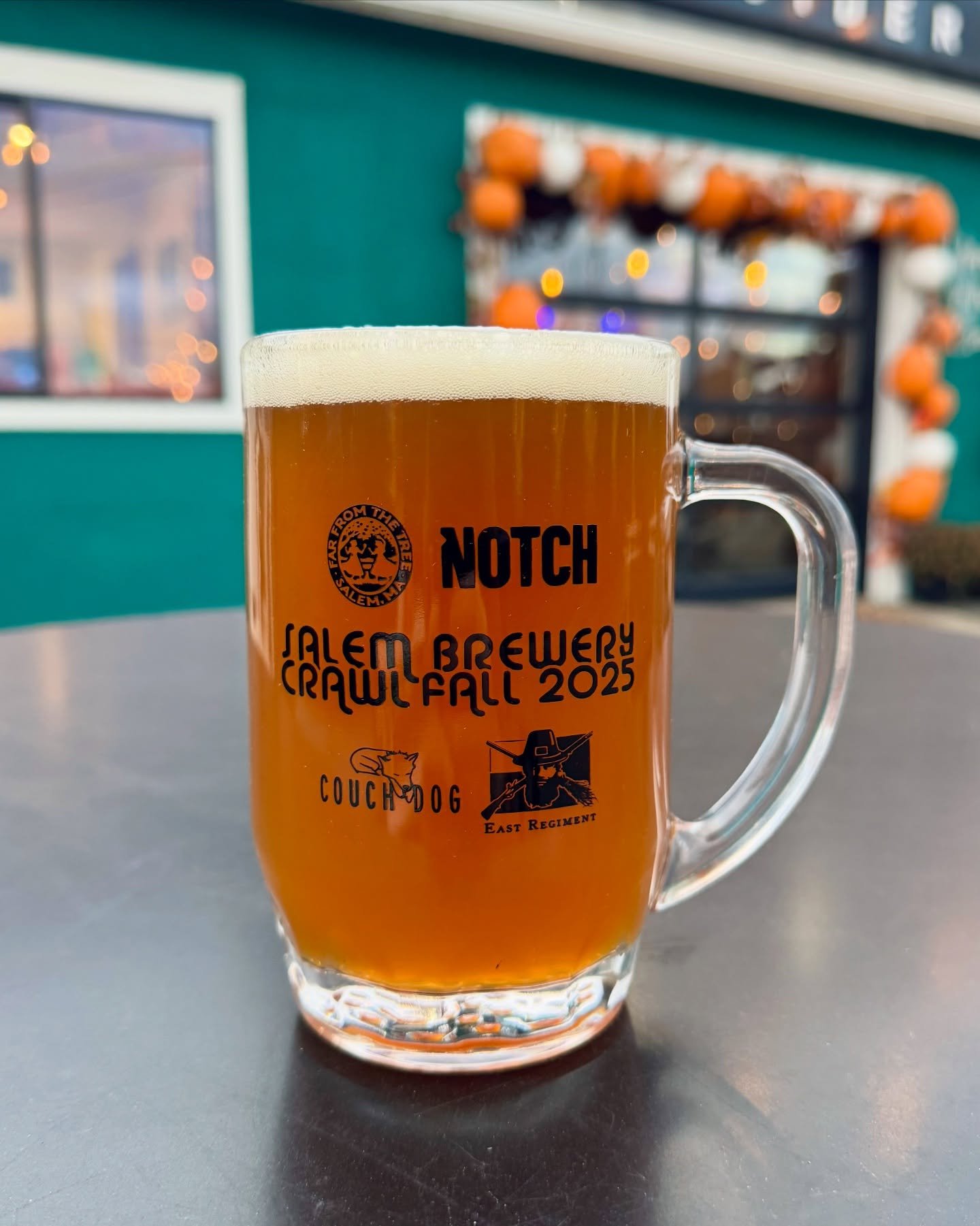 This Saturday, November 29th: Salem Brewery Crawl! 🍻
Hit all 4 stops &mdash; @farfromthetreecider @notchbrewing @couchdogbrewing @eastregimentbeerco 
Grab a passport, get a stamp with each full pour, and score this limited-edition Salem Brewery Craw