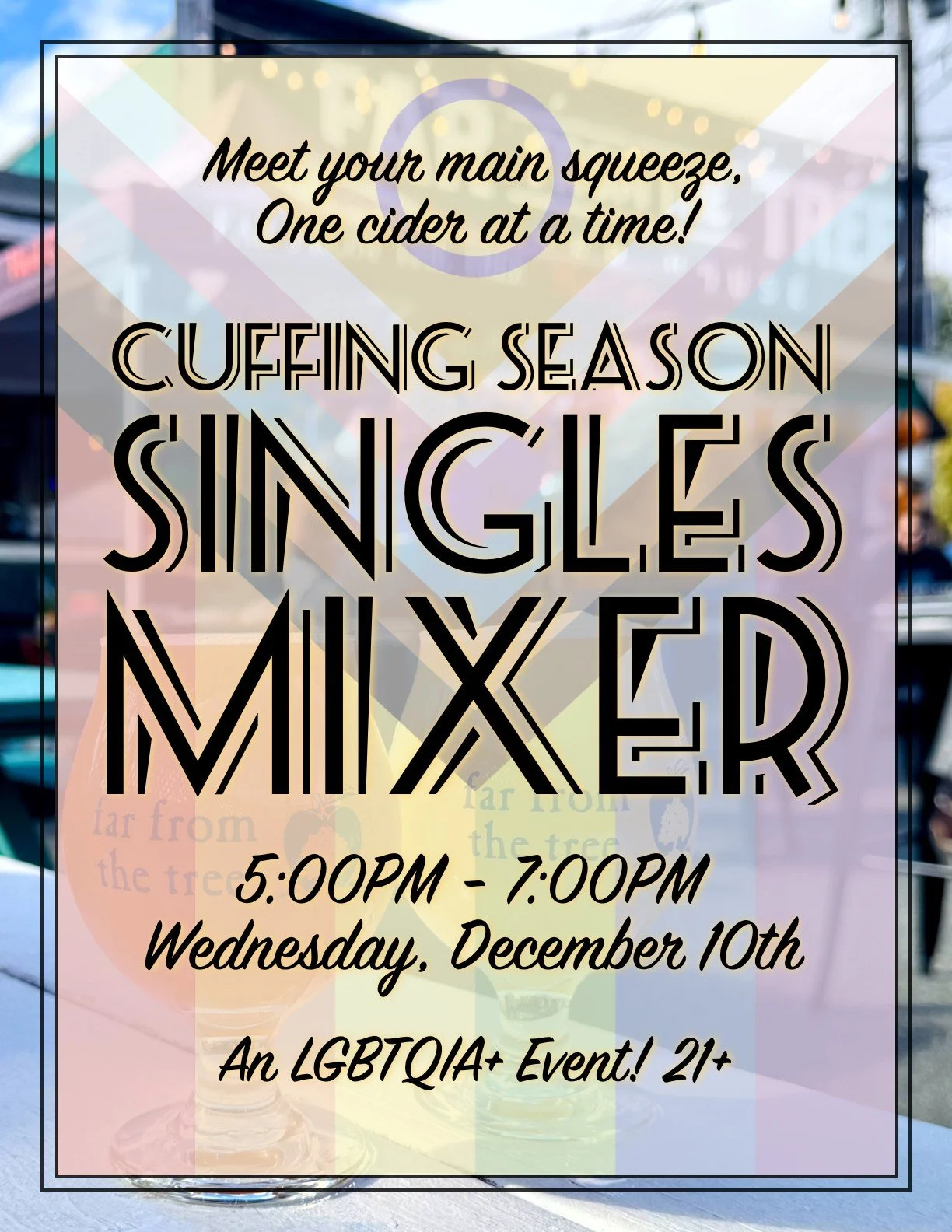 Cuffing Season Singles Mixer: LGBTQIA+ Edition
