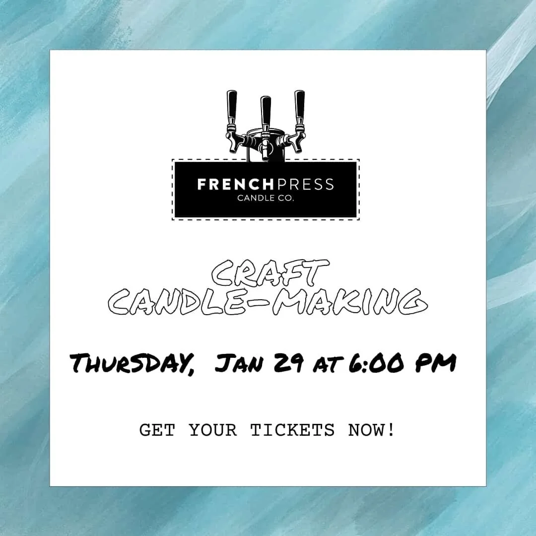 French Press Candle Workshop 