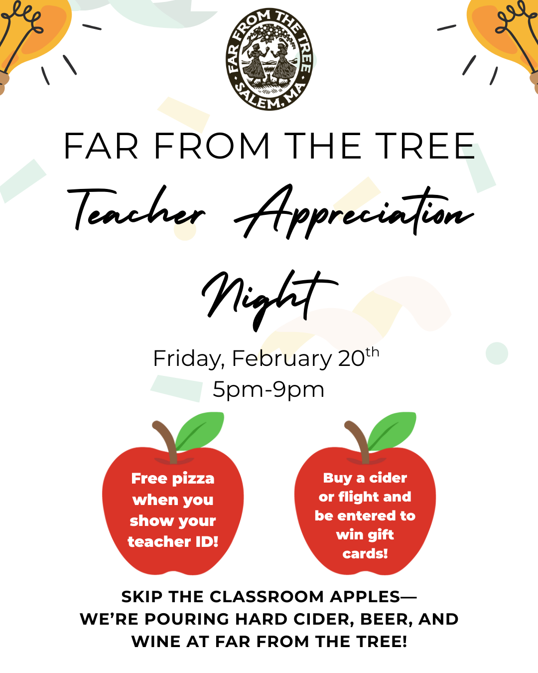 Teacher Appreciation Night 