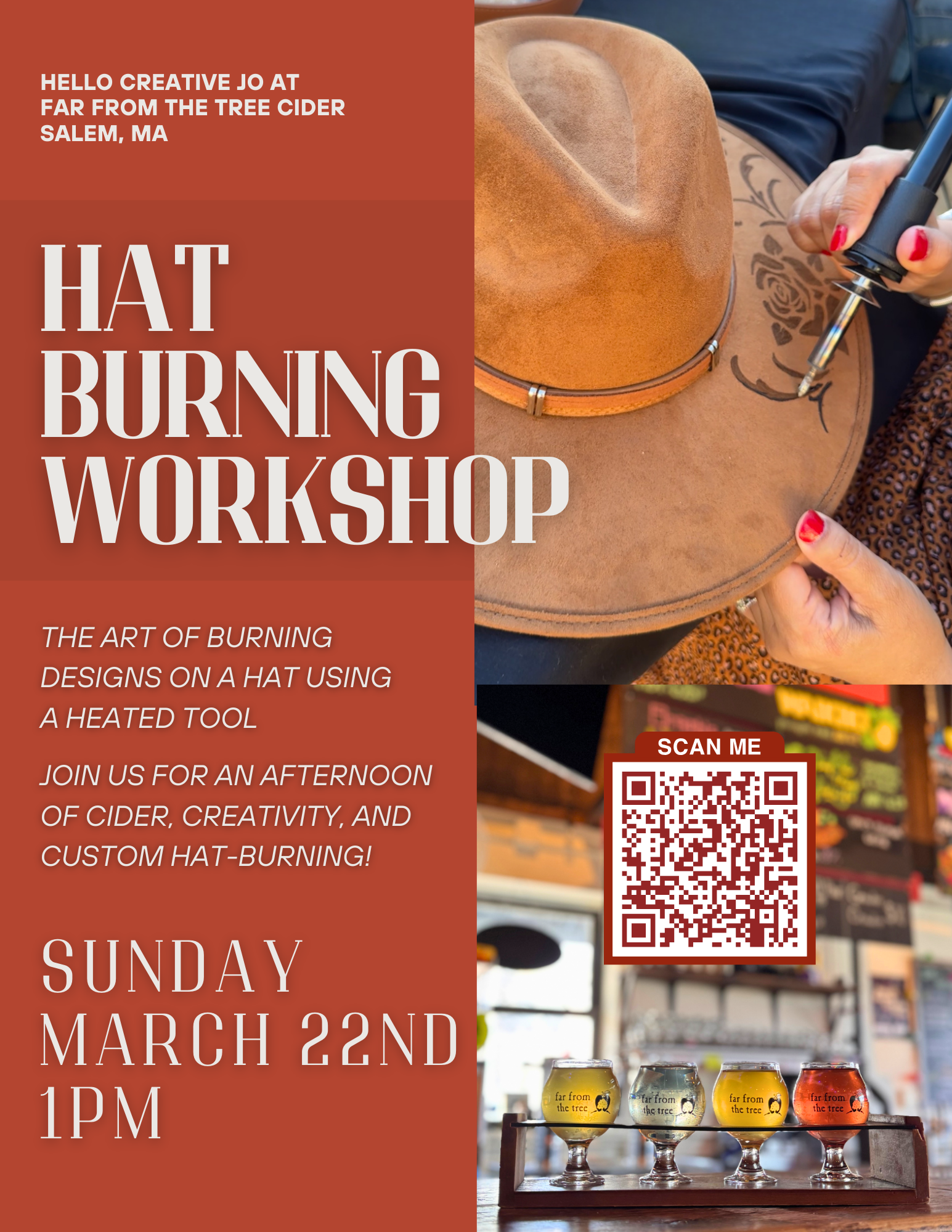 Hat Burning Workshop 