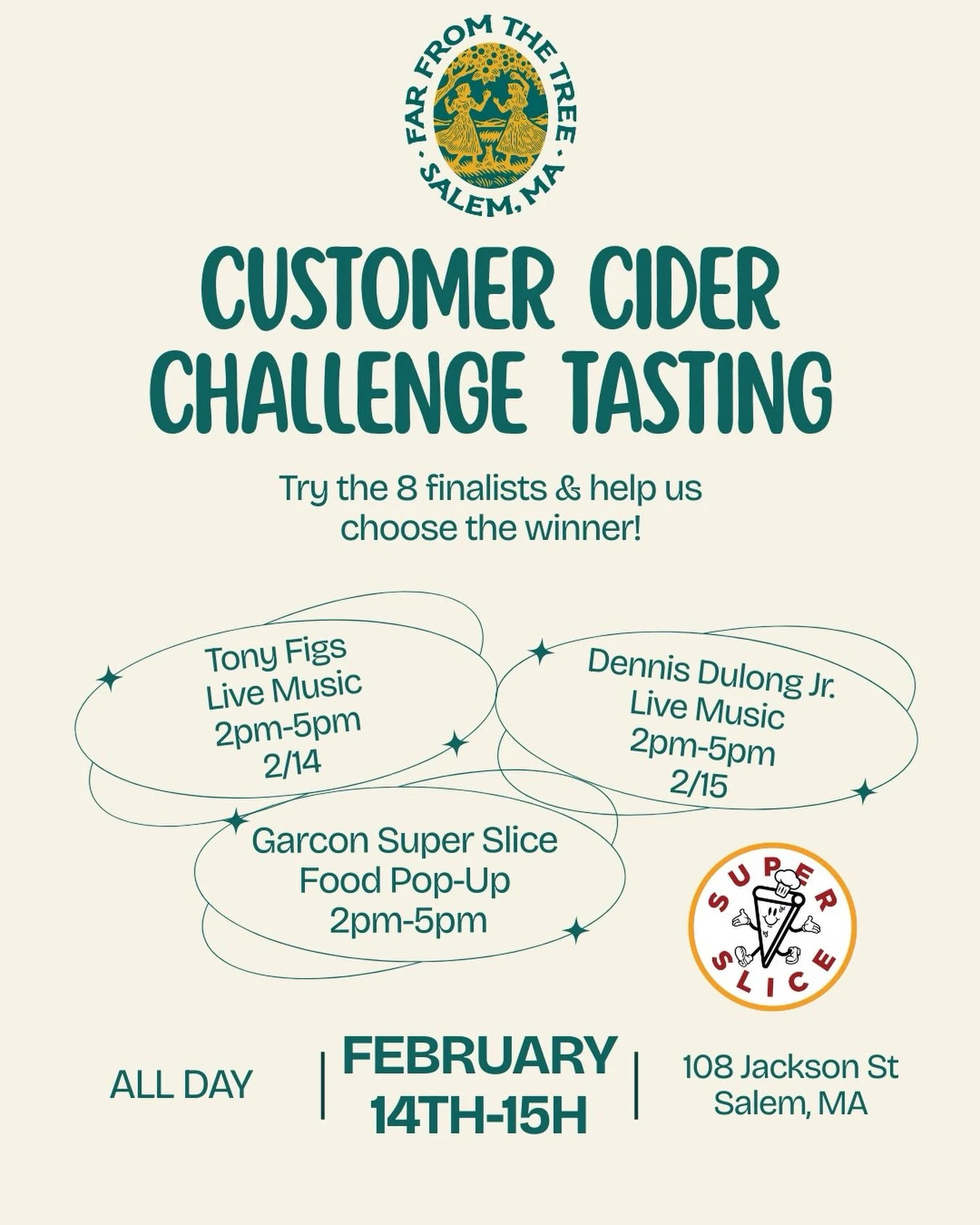 🍎 Customer Cider Challenge Tasting 🍎
We&rsquo;re handing the taps over to you! You&rsquo;ll get to sample 8 finalist ciders created by our customers and help us crown the winner.

✨ What&rsquo;s happening:
&bull; Taste all 8 finalist ciders (only a