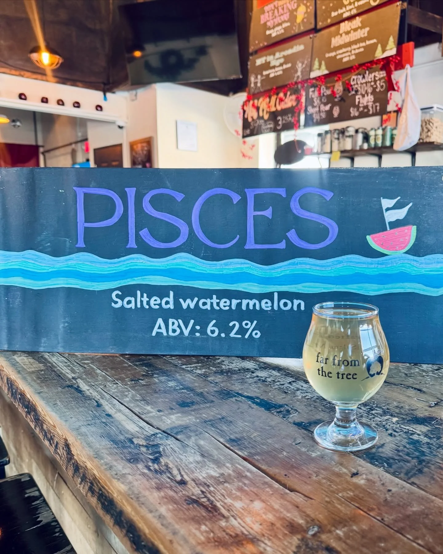 The Zodiac series continues with the Pisces release today! Friday 2/27 Pisces is a salted watermelon cider #zodiacseries #ffttcider #hardcider