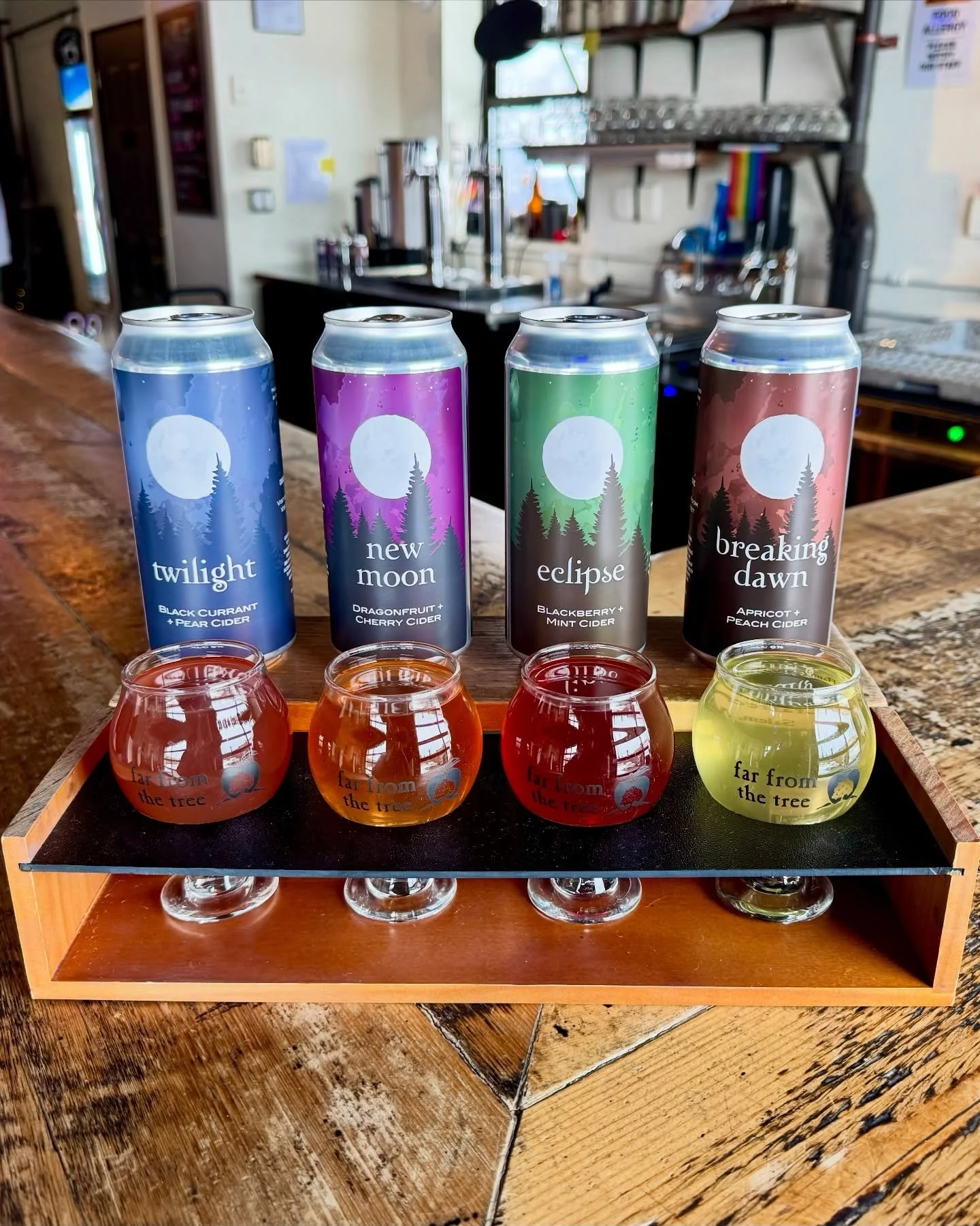 MARK YOUR CALENDARS Thursday March 19th! 
The Twilight Saga inspired ciders will be on draft in the taproom, in four packs to go and available online for shipping! 
#ffttcider #twilight #salemma #hardcider