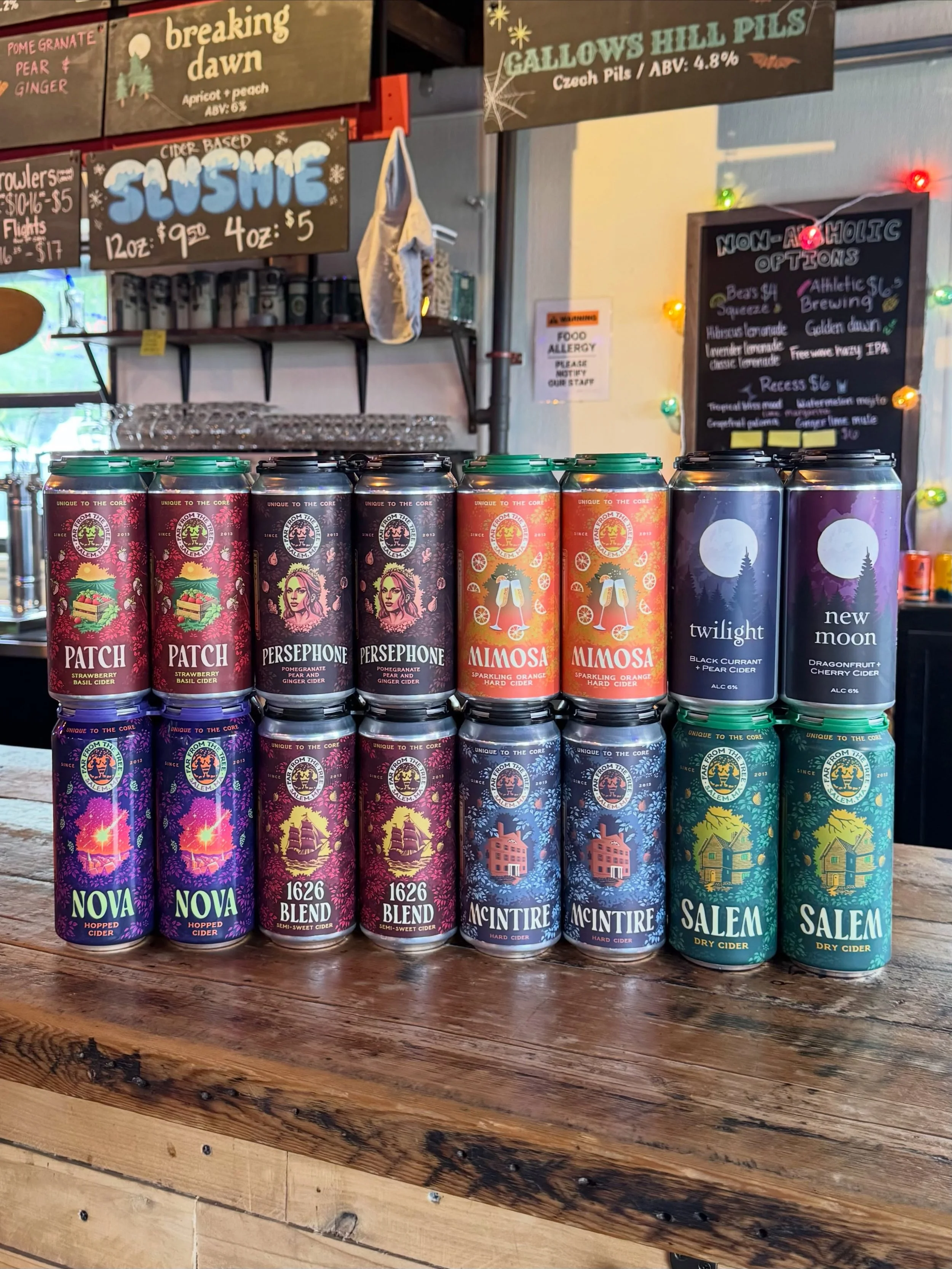 Your weekend lineup just got a whole lot better looking 🍎🍻😍 Available in the taproom and online for shipping 

#ffttcider #salemma #hardcider