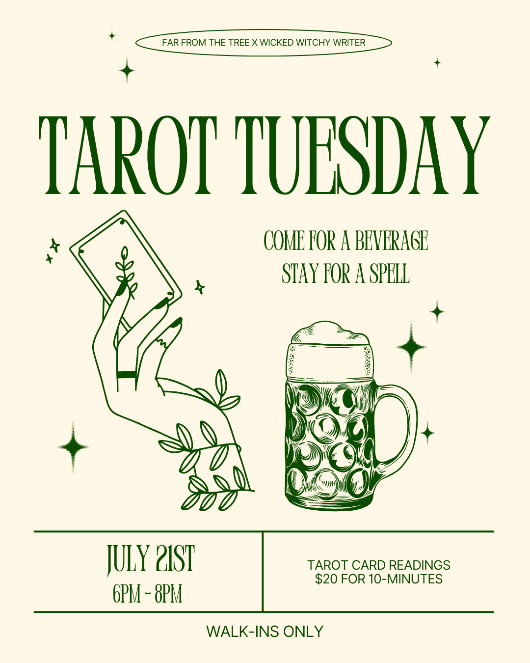 Tarot Tuesday with Wicked Witchy Writer  