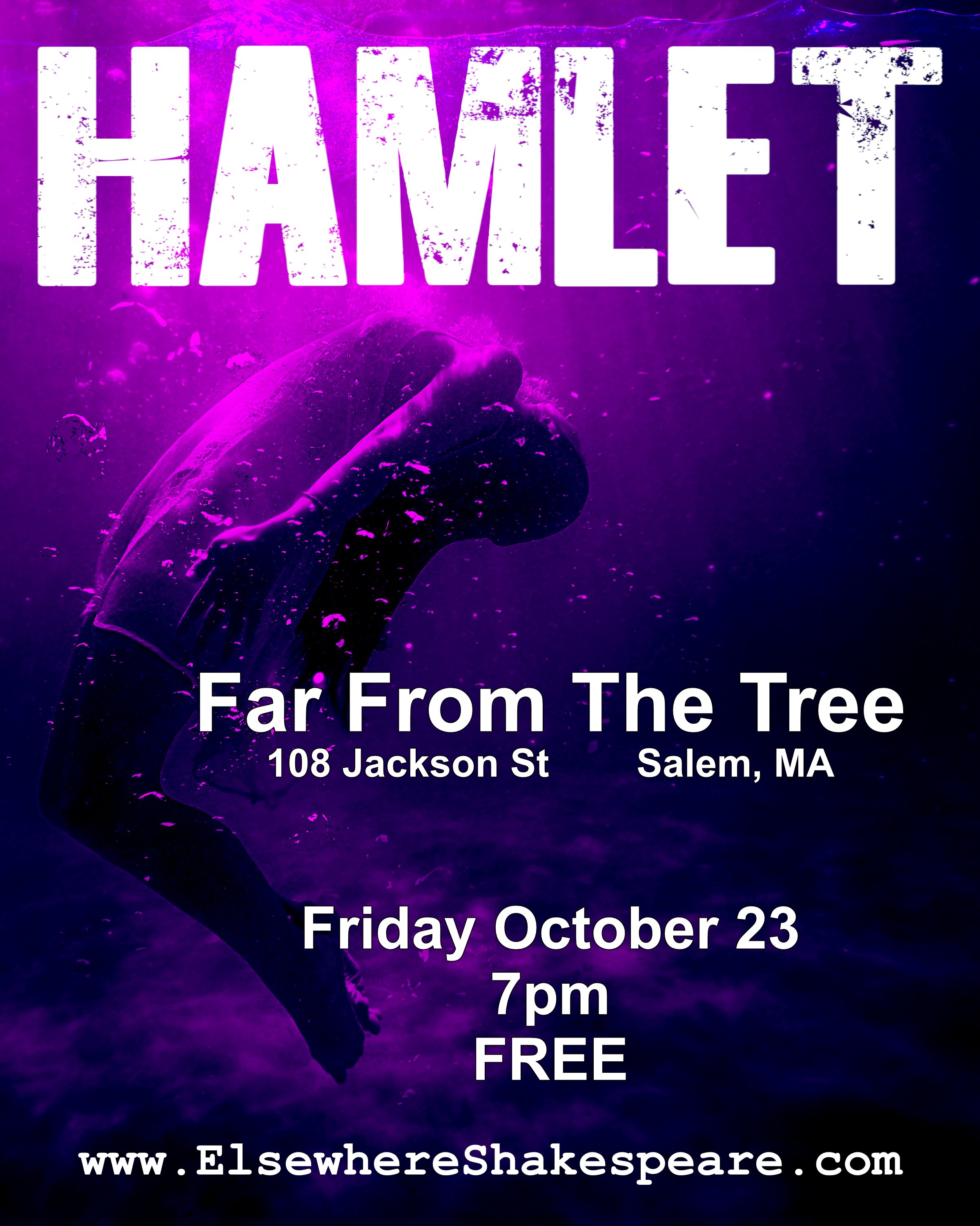 Hamlet Free Performance by Elsewhere Shakespeare