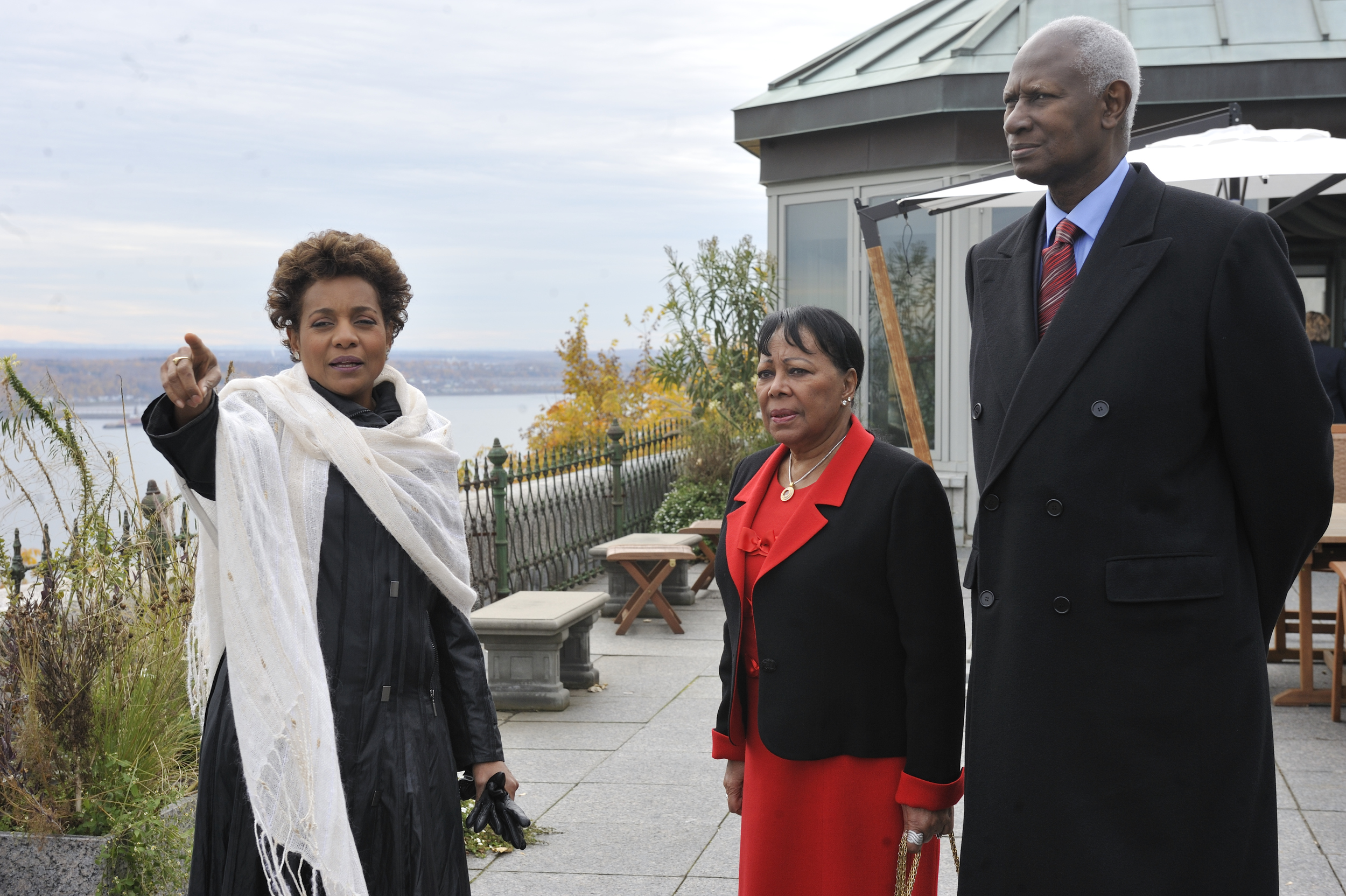 Citadelle, Sommet de la Francophonie, S.G. de la Francophonie, S.E. Abdou Diouf, Octobre 2008.jpg