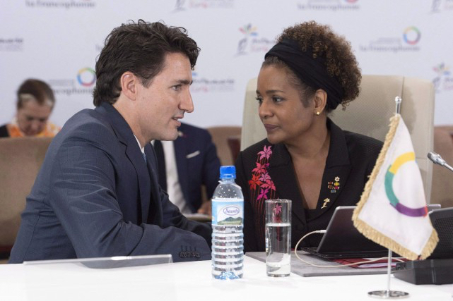 Le premier ministre canadien Justin Trudeau a évité de commenter les propos de Donald Trump. Michaelle Jean, elle, a qualifié ces propos de «troublants» et d'«insulte à l'humanité». PHOTO LA PRESSE CANADIENNE