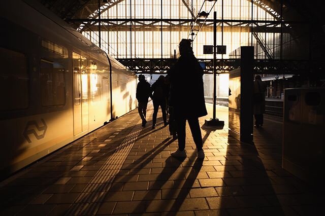 Train commute on a sunny Thursday morning
.
.
.
.
.
#train #trains #trainstation #backlight #backlighting #silhouette #gegenlicht #commutertrain #commuterlife #travel #publictransportation #ns #amsterdamcs #amsterdamcentralstation #amsterdamcentraal 