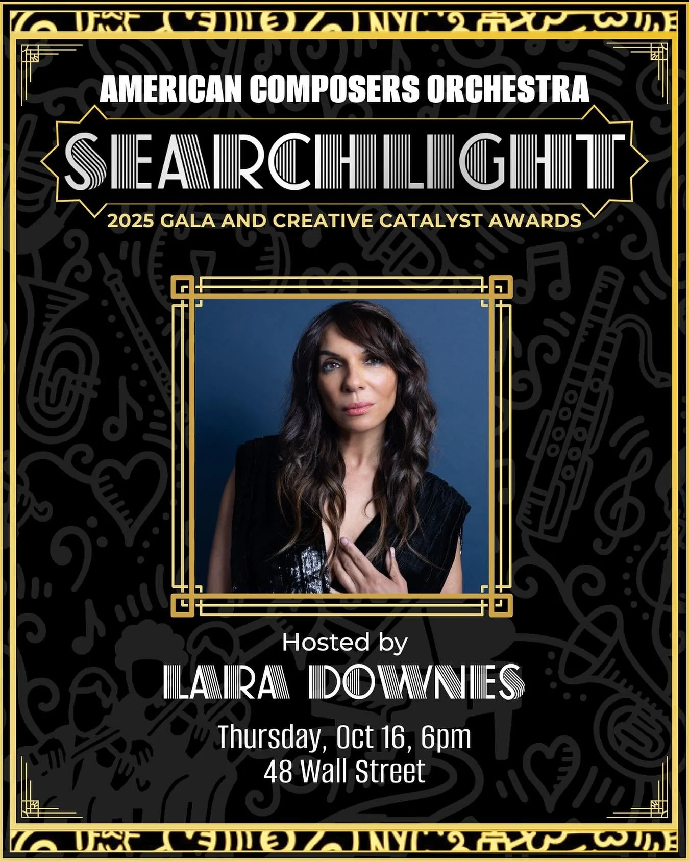 Honored and delighted to host this gala celebration of @amercomporch as I also embark on a very special collaboration with the orchestra in the year to come🎉

In every era of uncertainty, artists and visionaries have been the true searchlights &mdas