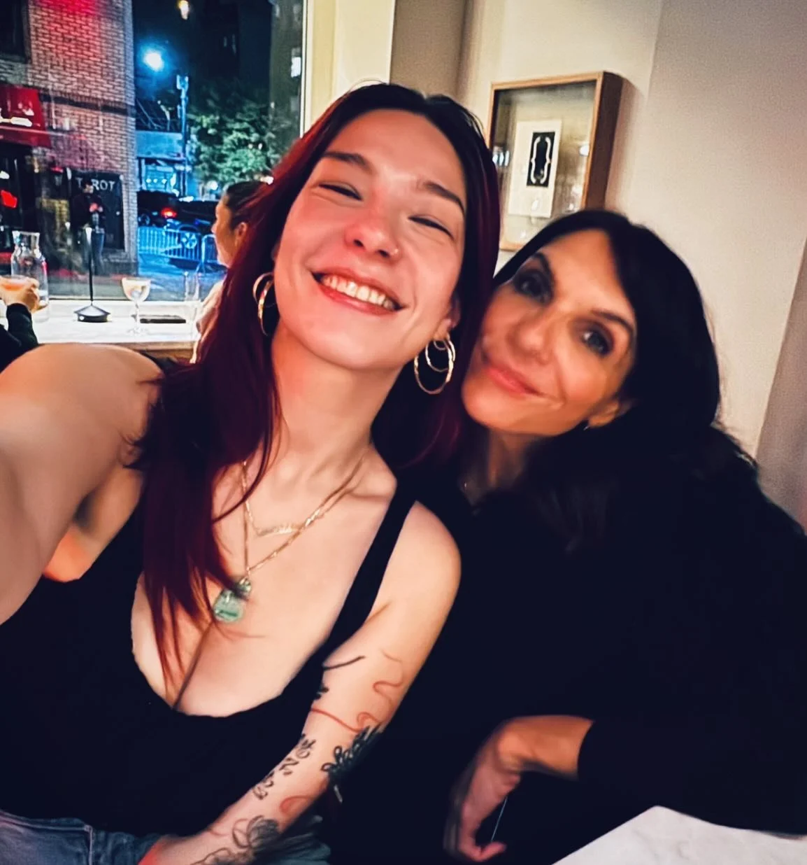 Cocktails for two with @micheleyang 🍸💕