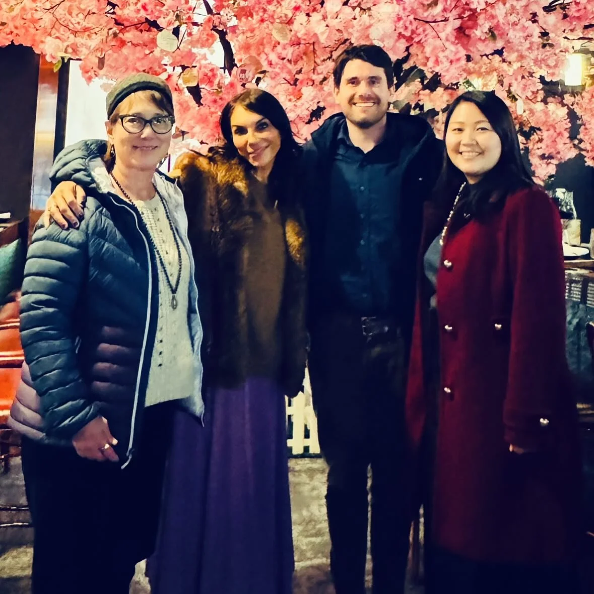 Such a lovely visit with the @spacsaratoga family today 🌸💕
Now an even dreamier dream team with @ihinano joining @elizabethsobol &amp; @cshiley3 😍