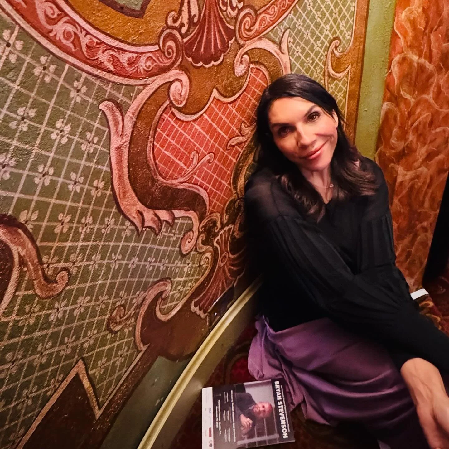 It&rsquo;s intensely joyful to be here at the @paramountaustin for an evening with @eji_org Bryan Stevenson.
A beautiful warmup from the @hustontillotsonuniversity Jazz Collective 🎶🎷🎹