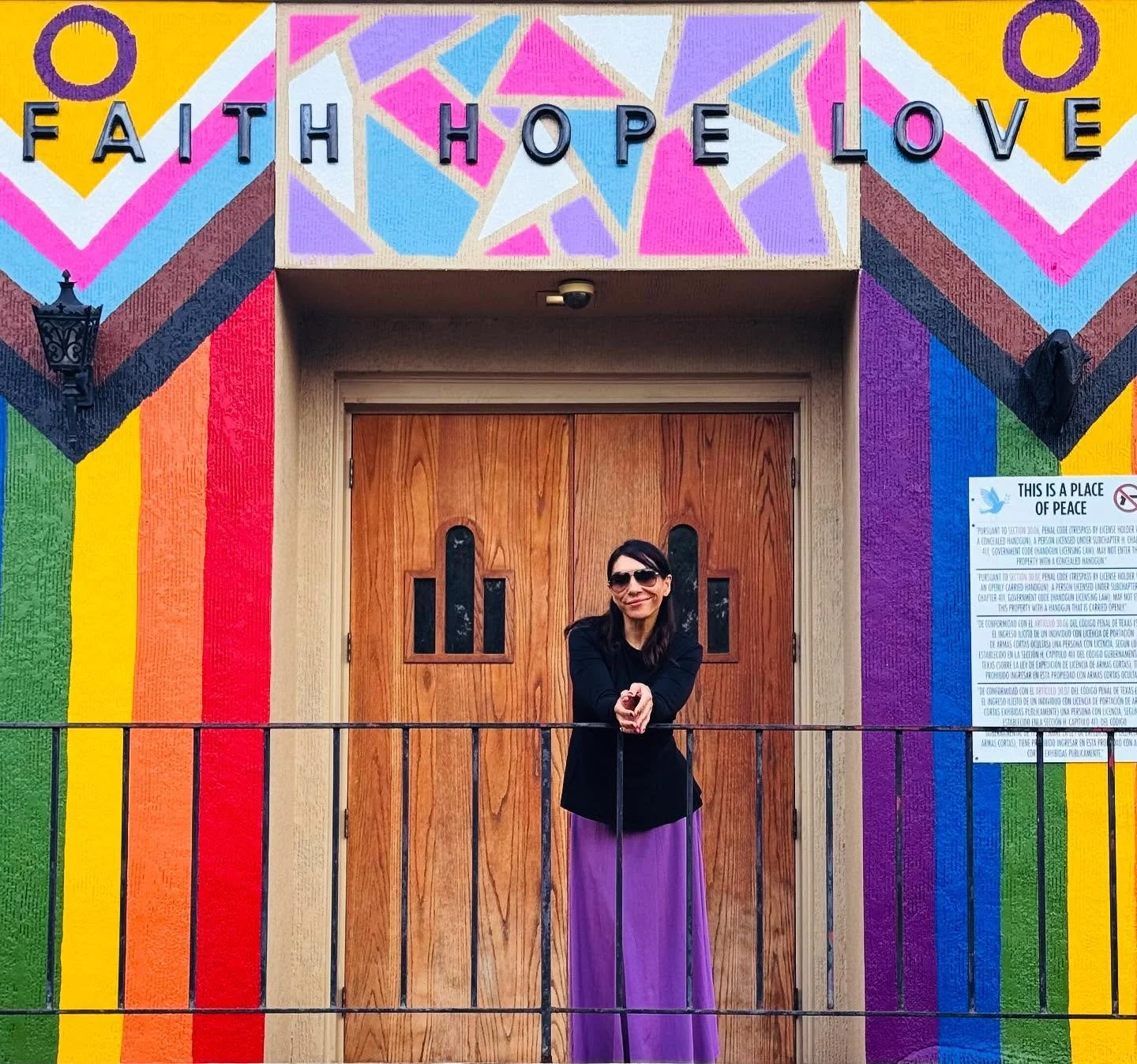 Three little words&hellip;
🌈
A wonderful visit with @conspirareatx today in Austin🎶