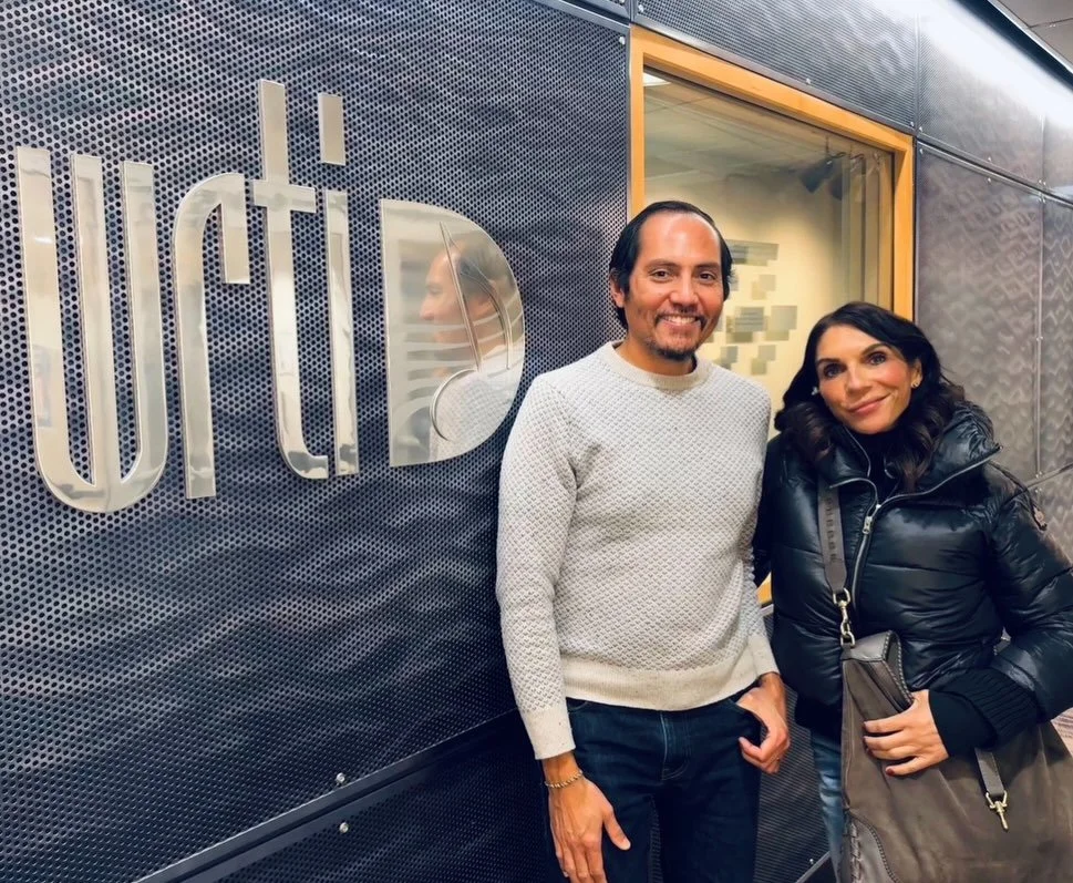 A sunny, icy day in Philadelphia spent in  beautiful conversations with brilliant people 🙏🏽
Thank you @wrtimusic for hosting us! And love &amp; thanks to @natechinen and @imaniperry for sharing your insights and ideas about American history and mus