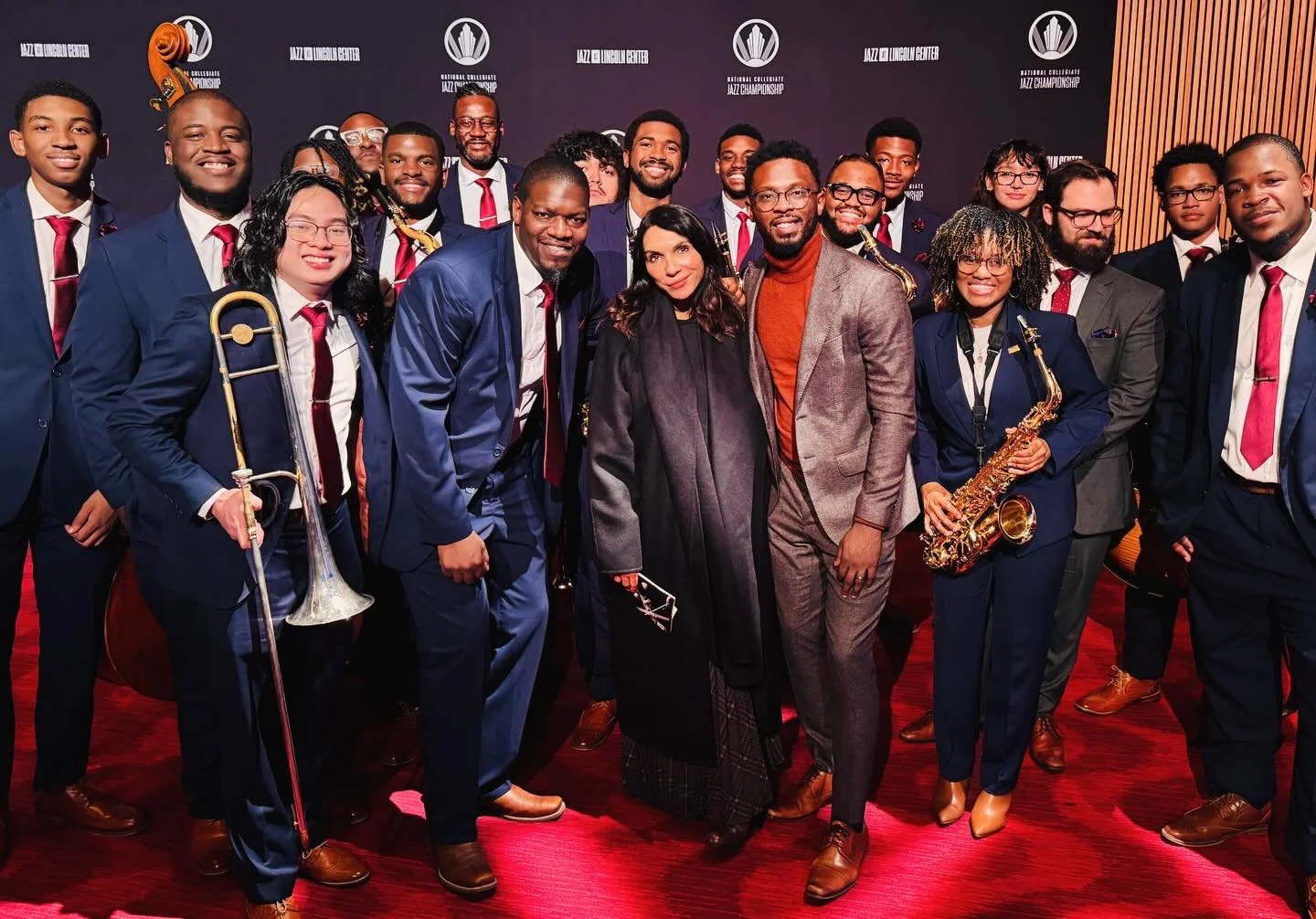 Very happy that I could catch @hustontillotsonuniversity Jazz Orchestra shining in the final round of @jazzdotorg National Collegiate Jazz Championship 🎷🎹🎺🎶
The joint was jumping and the house was brought down!!
Looking forward to my next encount
