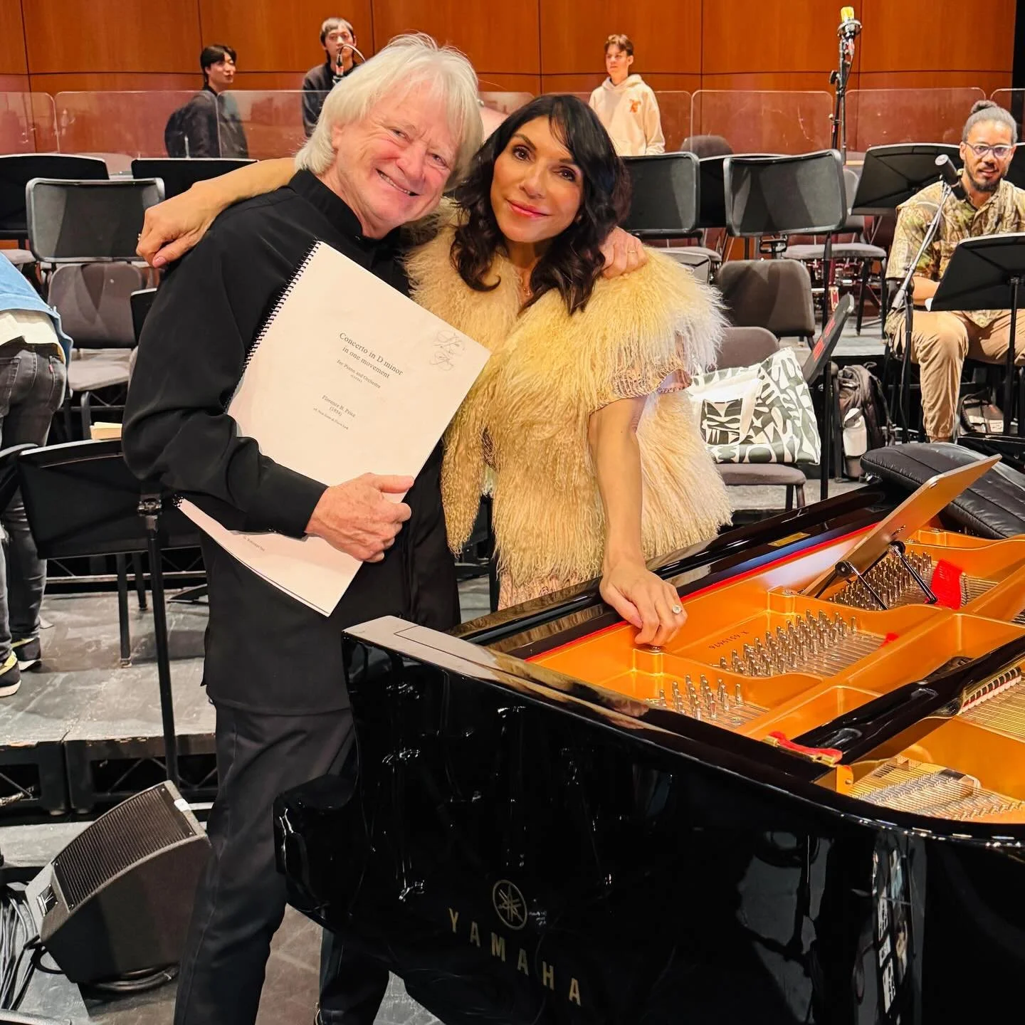 Nina Simone meets Florence Price tonight at @uscthornton 😍
Nina was a 4 month old baby in Tryon, NC in 1933 when Ms. Price made history hundreds of miles away in the big city of Chicago as the first Black woman ever to have her music performed by a 