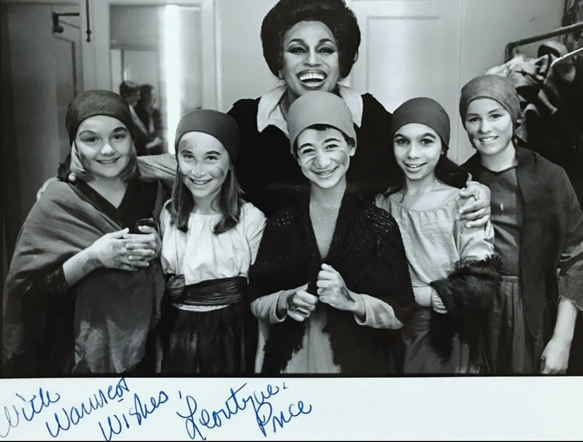 Happy 99th, Ms. Price! 🎉🎂
A defining voice of a century, an inspiration to generations (including little me as seen here☺️), and an American icon. 
I&rsquo;m celebrating Leontyne Price tonight on @classicalcalifornia Evening Music - join us!