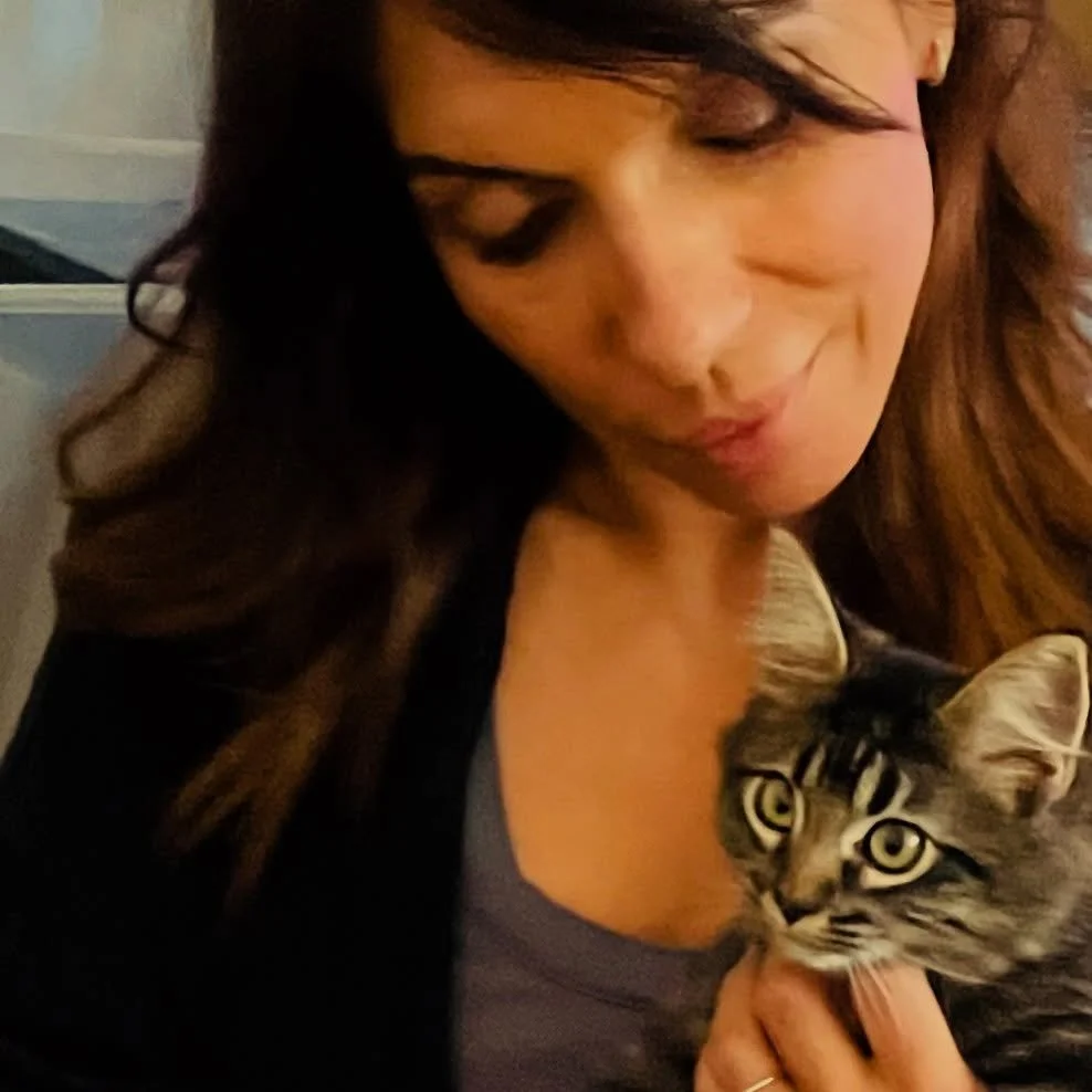 He was brave,
And smart and funny and clean,
Also cuddly and handsome, and he only once ate a bird,
It was sweet to hear him purr in your ear,
And sometimes he slept on your belly and kept it warm,
And now Roshi is in the ground and he&rsquo;s helpin