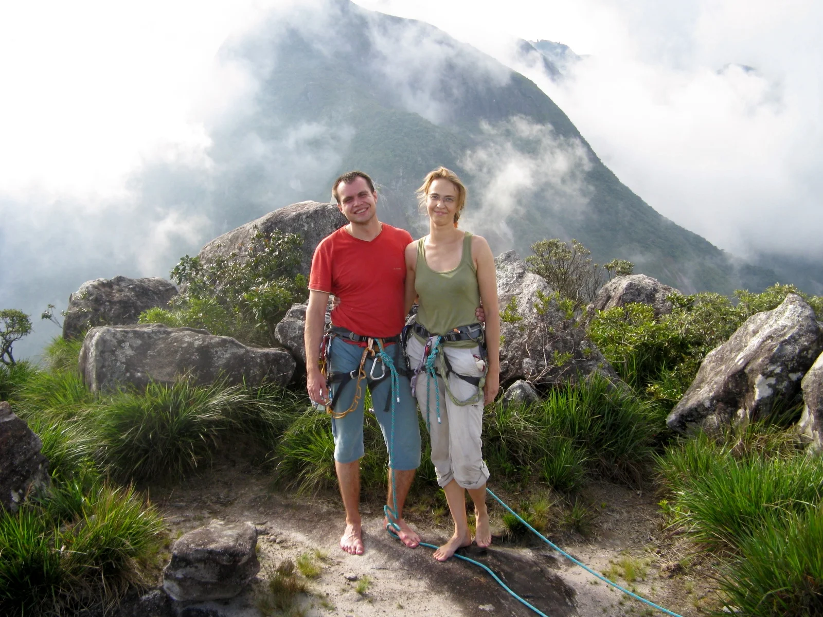 On top of Dedo de Deus