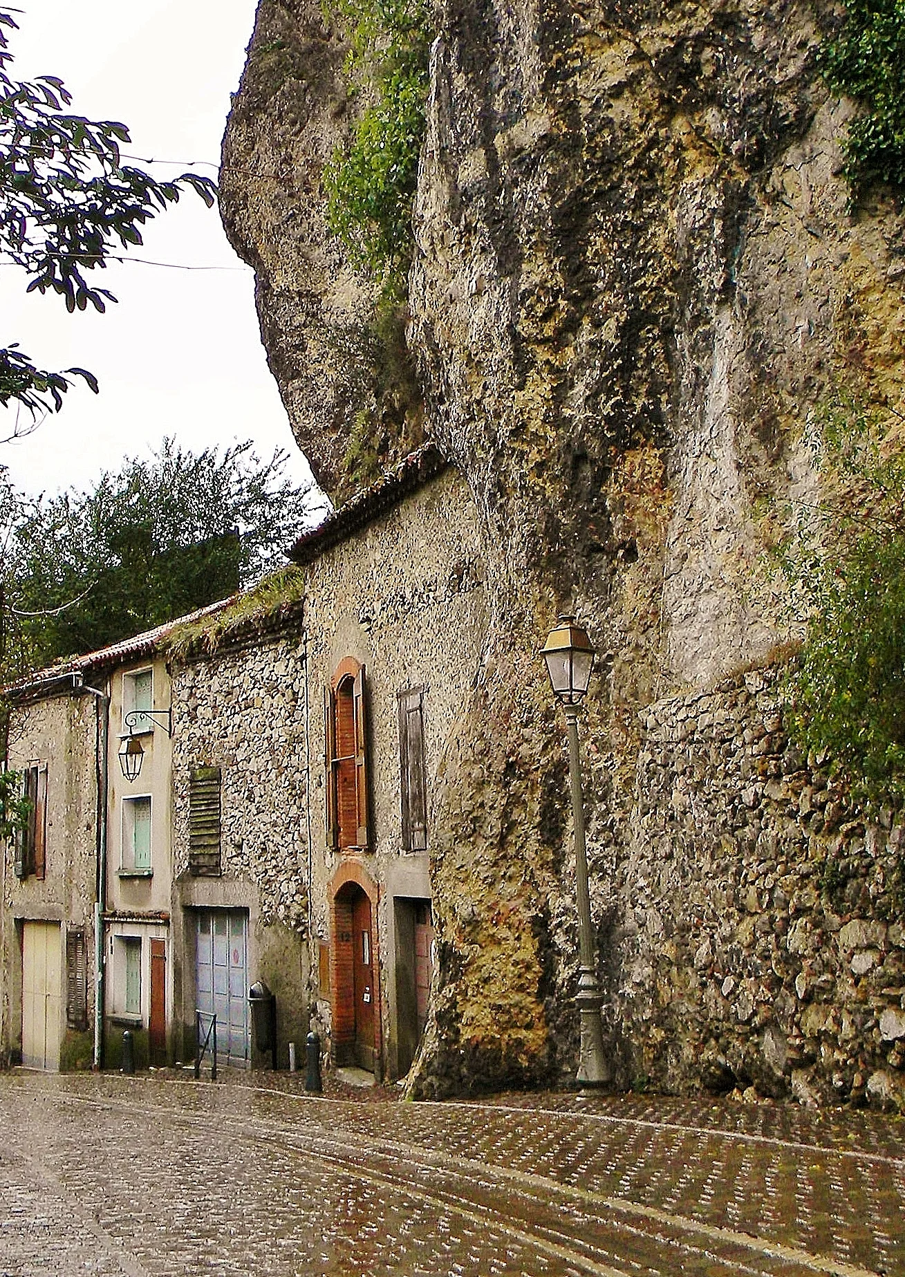 Houses in the rock