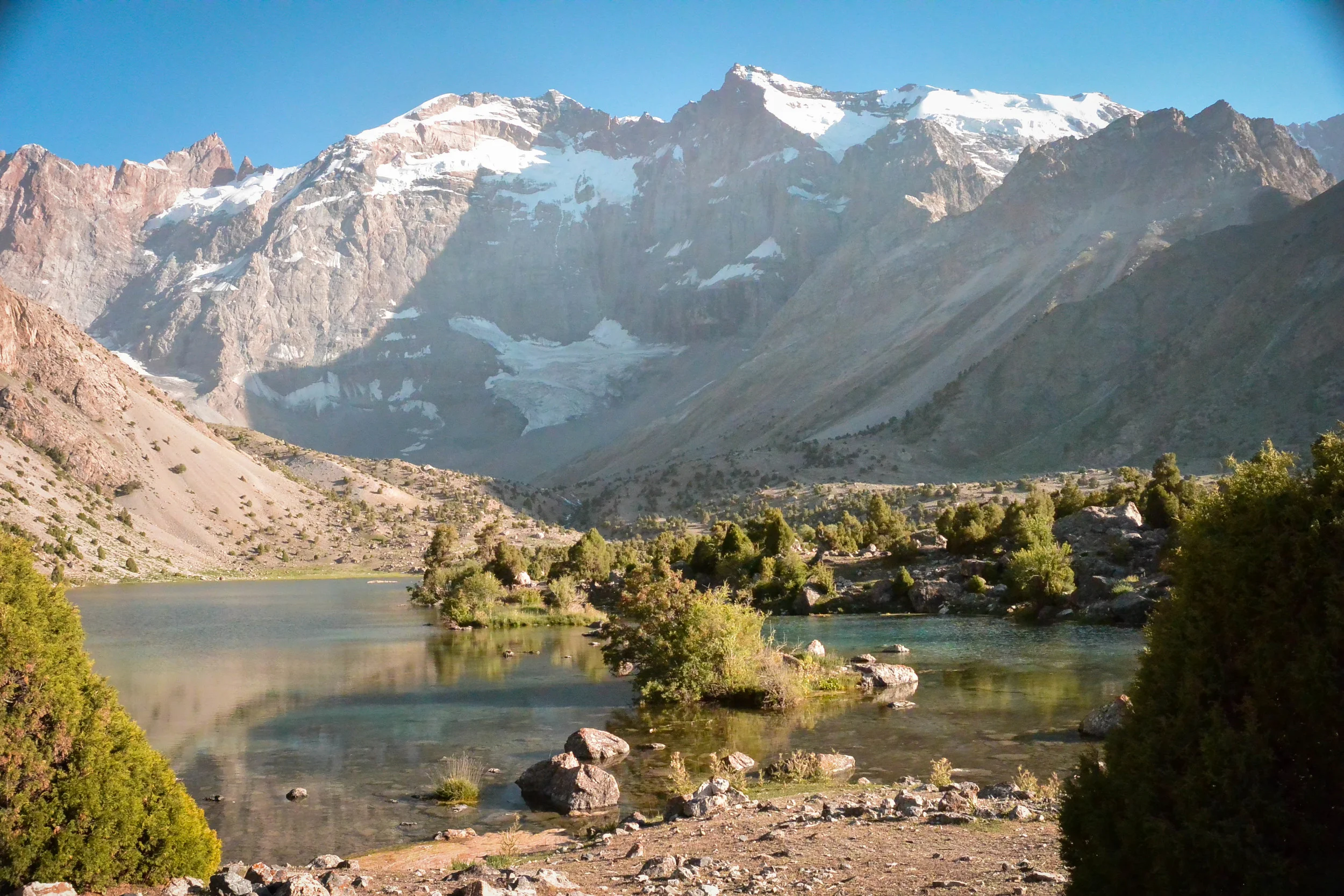 Mirali Wall from the Kulikalon Lakes, Fann Mountains, Tajikistan