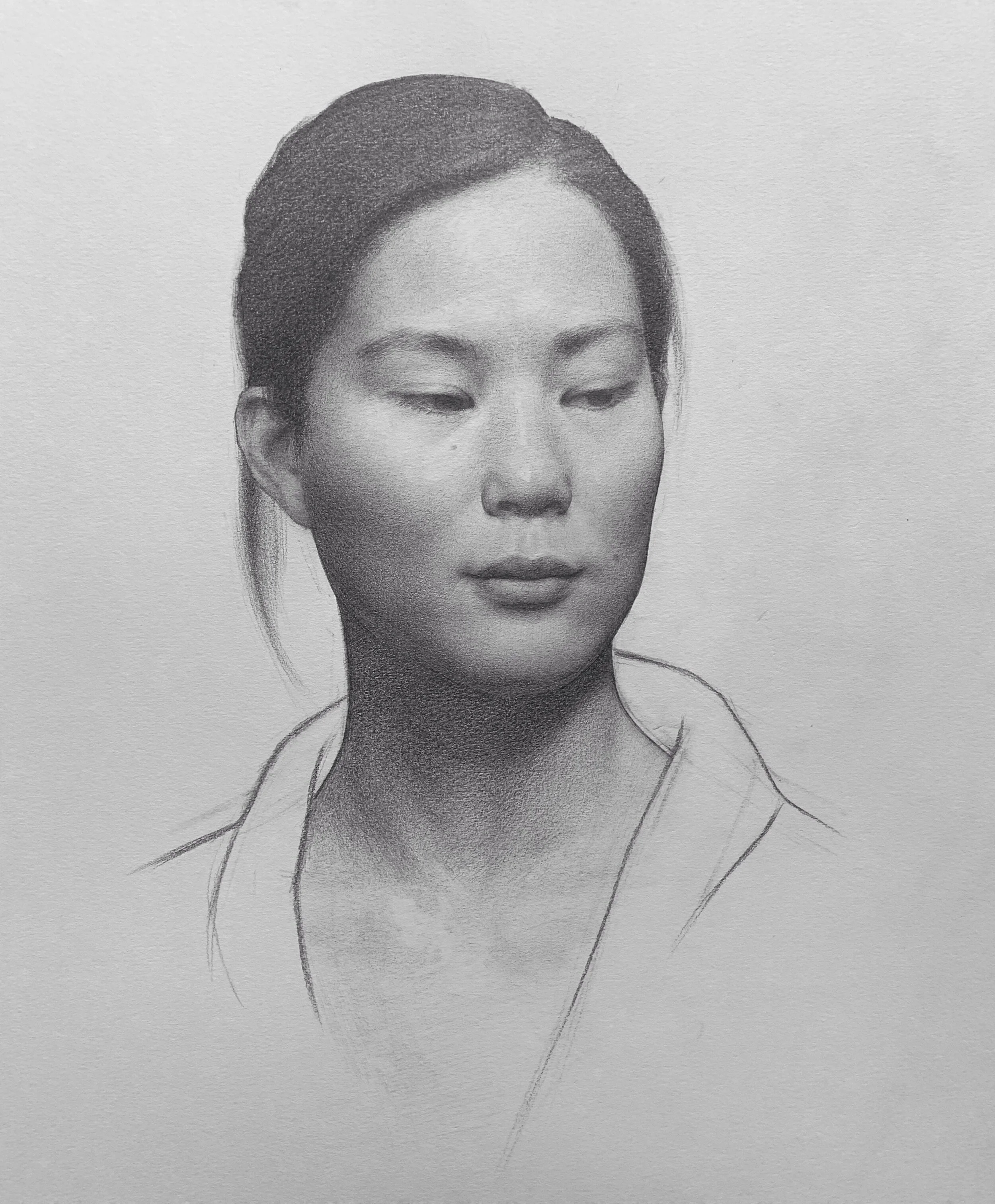   Anna , graphite on paper 
