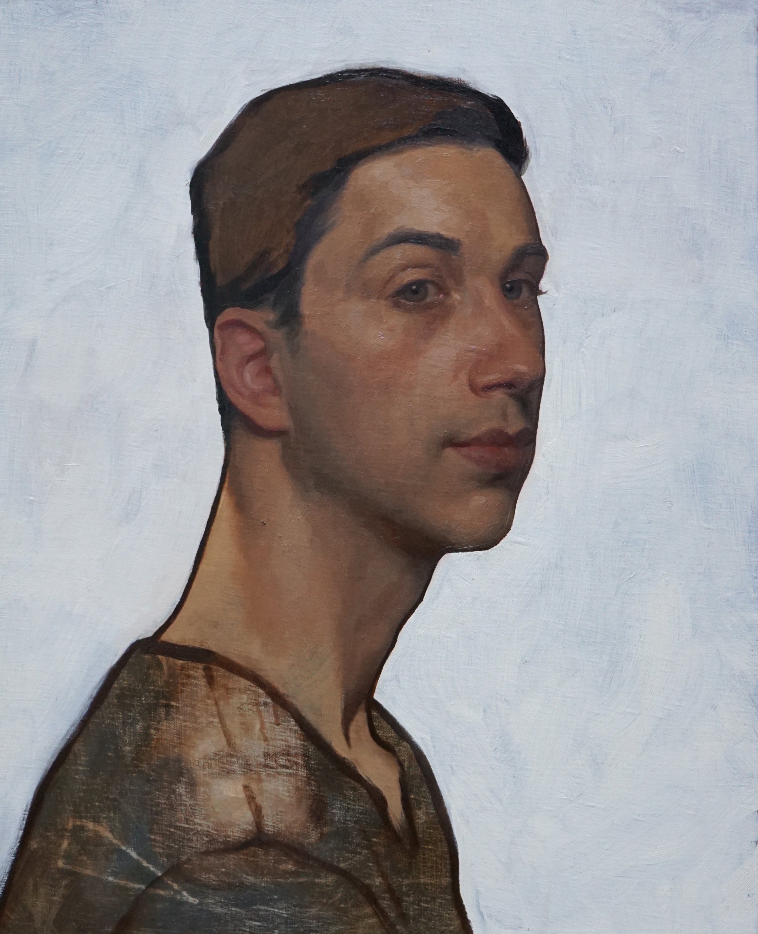   Merlijn III,  oil on canvas 