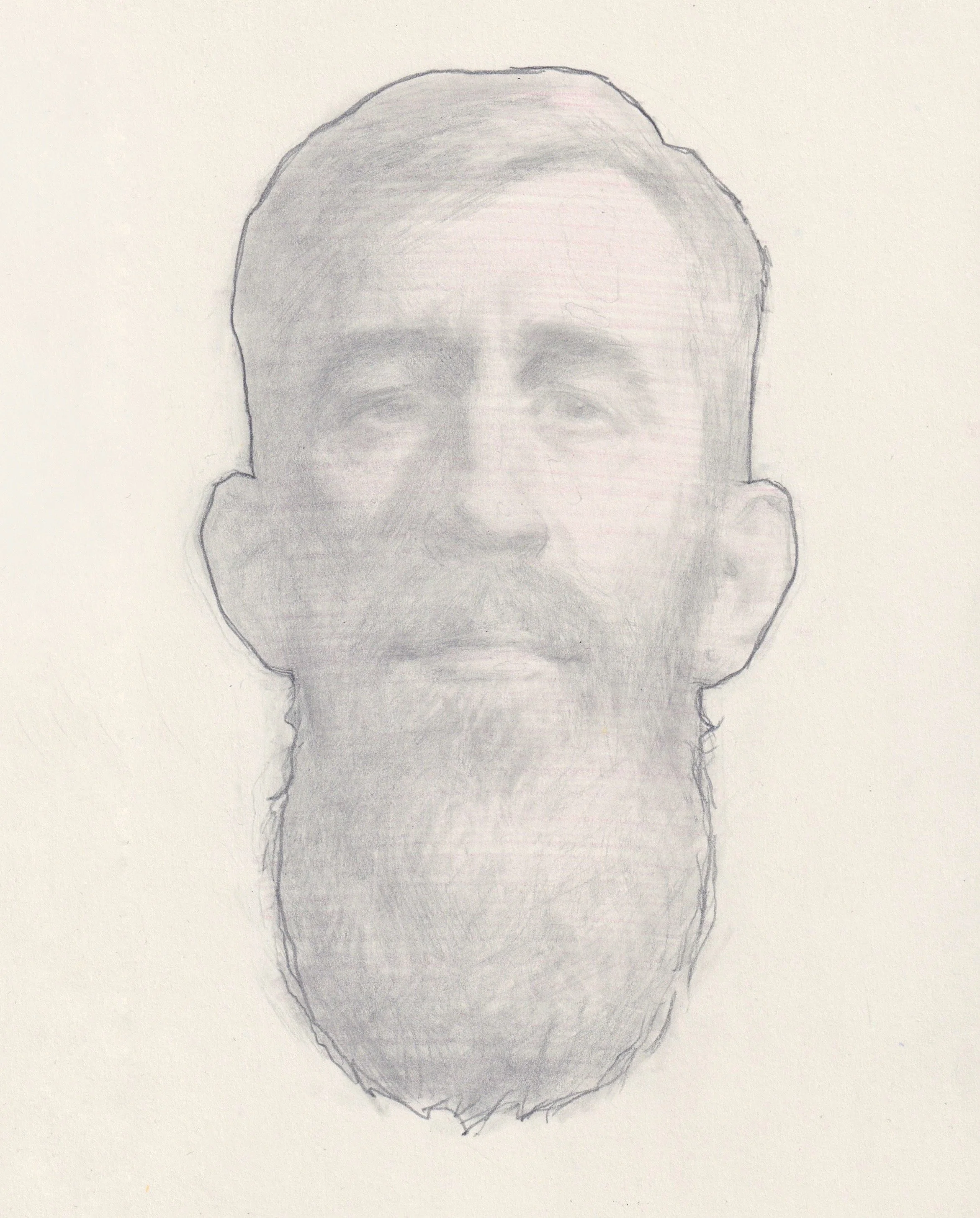   Anton,  graphite and colored pencil on paper 