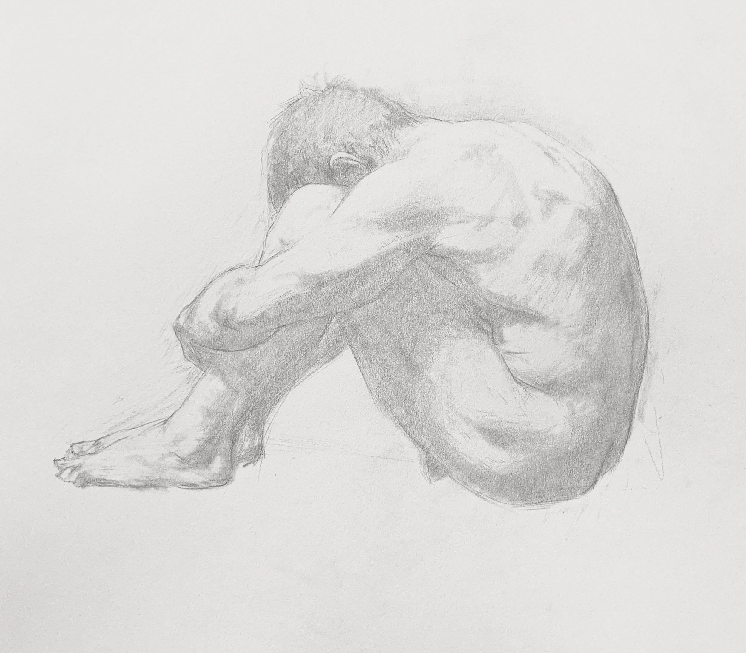   Victor assis,  graphite on paper 