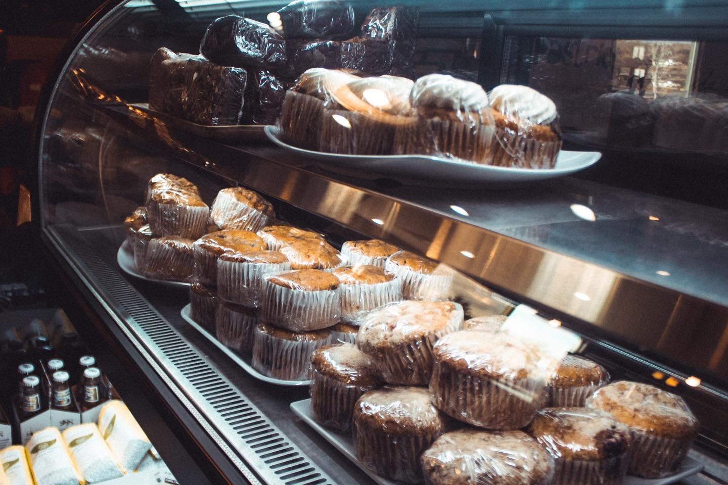 Have you tried our gluten free muffins from @wholetreatsbakery? They fly off of our shelves week after week. Come in and try one. ☀️☕️