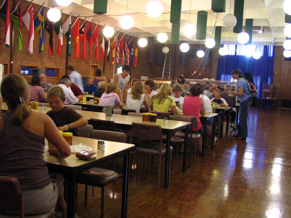 Dining Hall for sit down meals