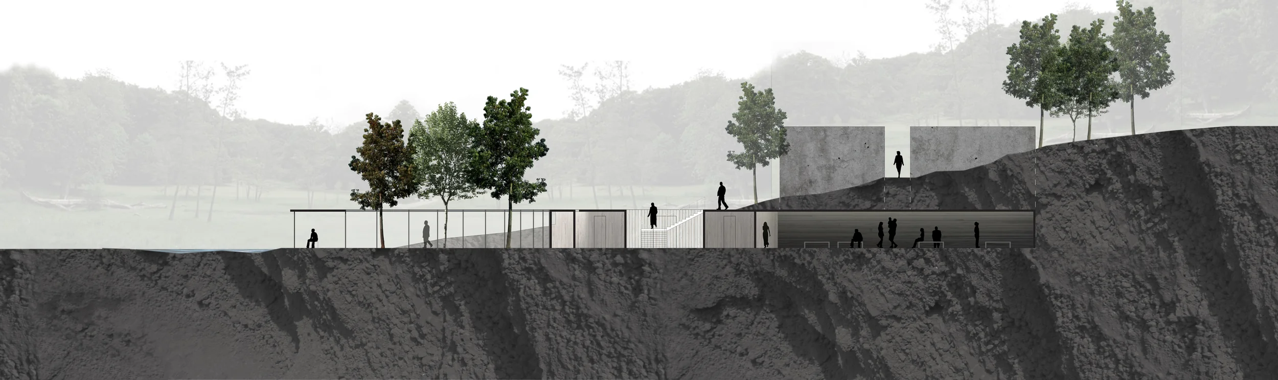  NORTH - SOUTH SECTION 