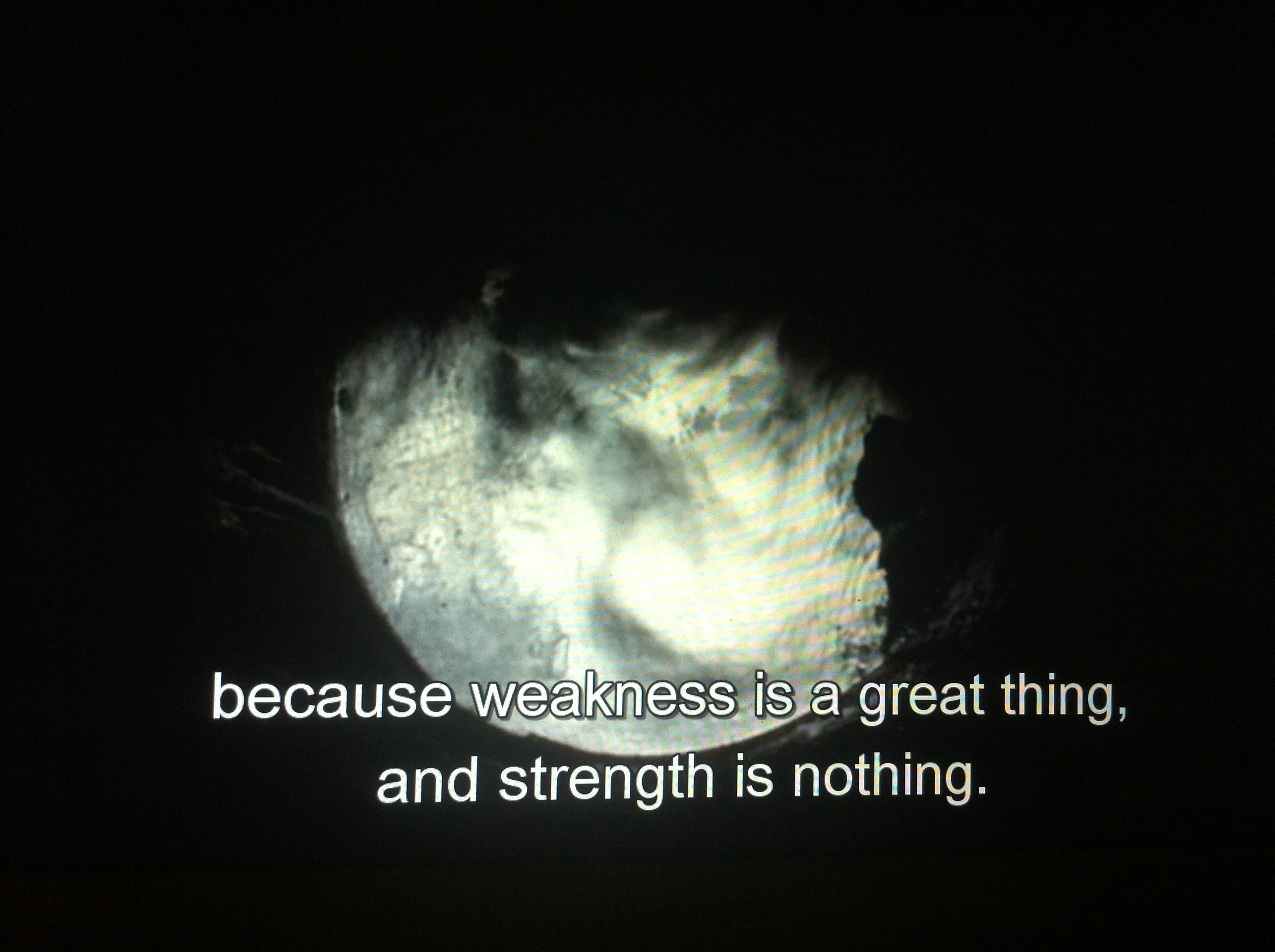 Sceen capture from Tarkovsky's Stalker (1979)