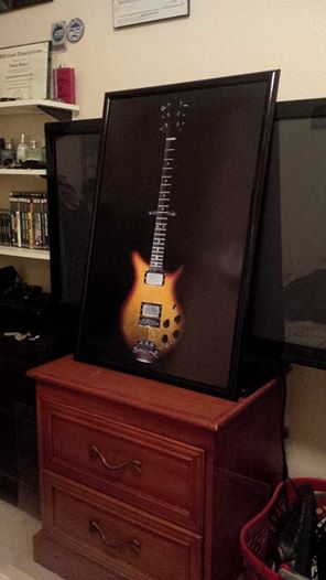 20x30 Print Of The Guitar