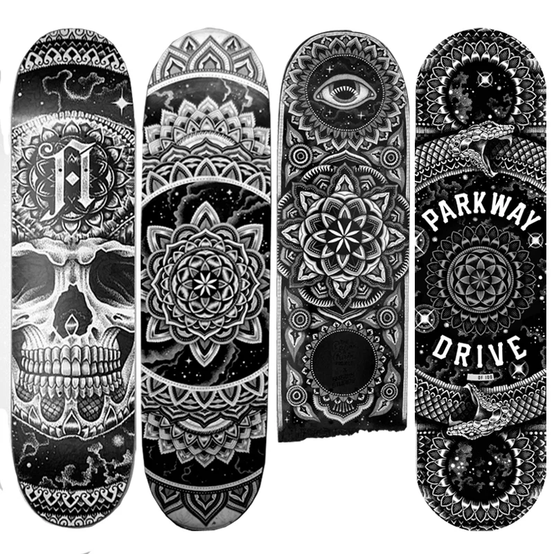 Architects, Parkway Drive and personal skateboard decks
