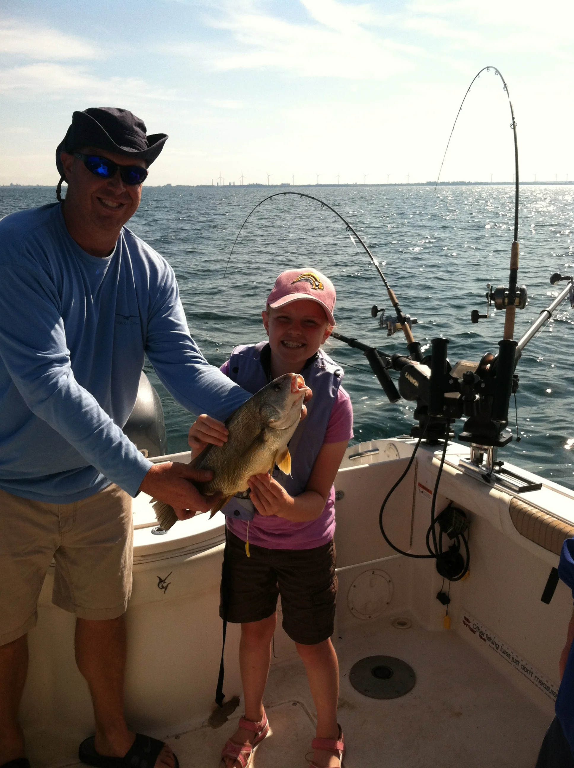 Doesn't matter what we catch... smiles all around!!