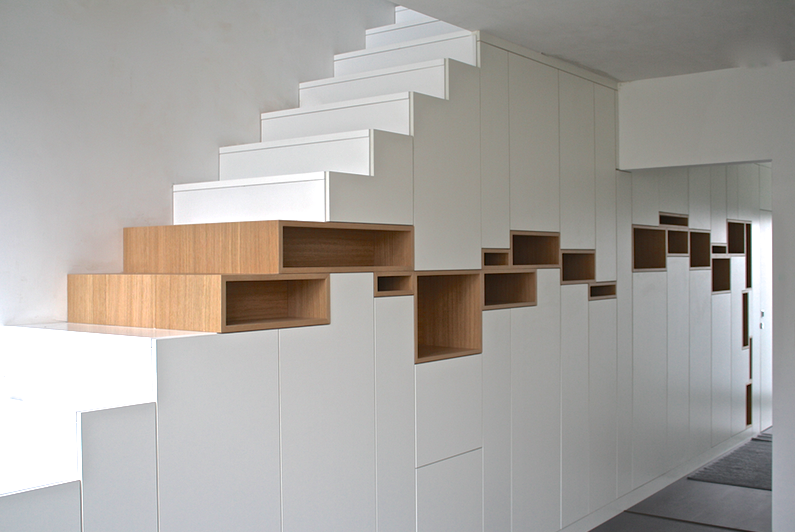 STAIRCASE CABINETS 2013 © FILIP JANSSENS, ALL RIGHTS RESERVED