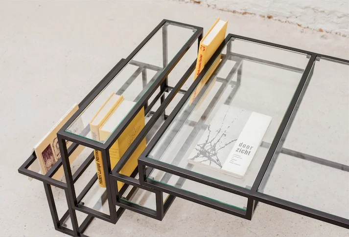 Detail Jointed coffee table for Serax