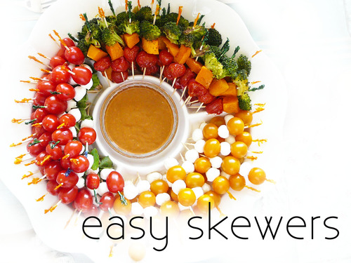 EASY VEGGIE SKEWERS